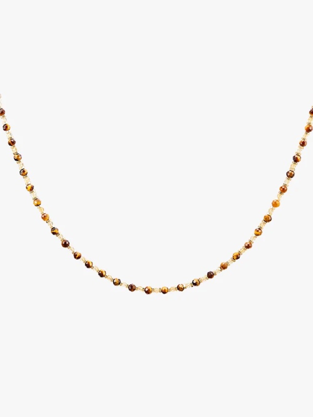 Lola Rose New Tiger's Eye Beaded Necklace